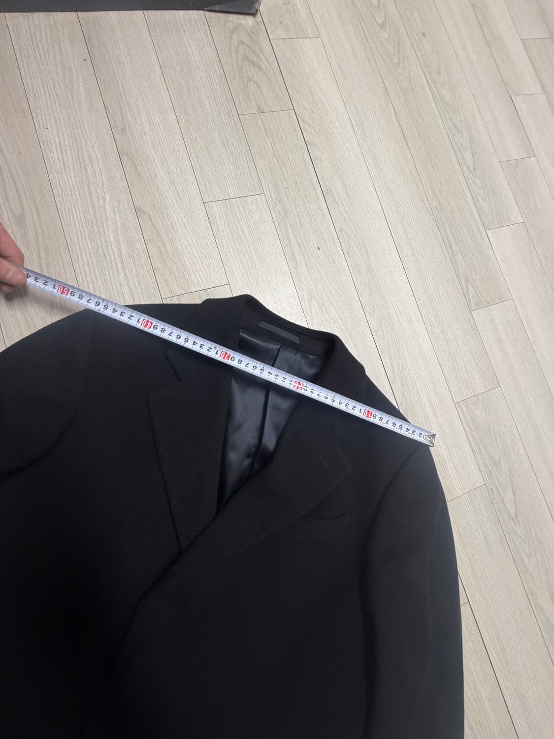 신세계 백화점 정품 아르마니 꼴레지오니 블랙 코트 상품이미지5