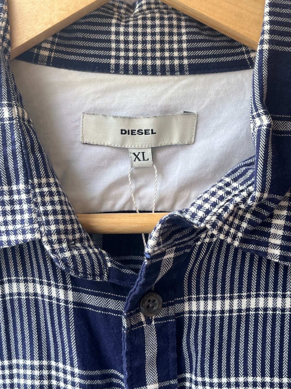 디젤 체크 셔츠 상품이미지4