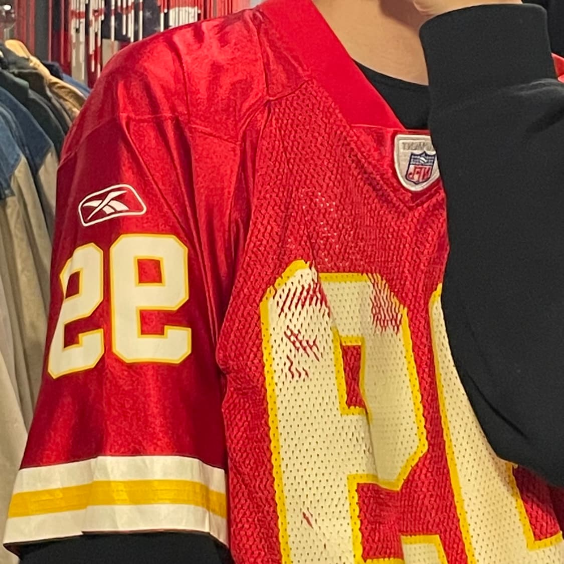 [IM]리복 NFL 져지 캔자스시티 치프스 Bell 레드 No.99 상품이미지6