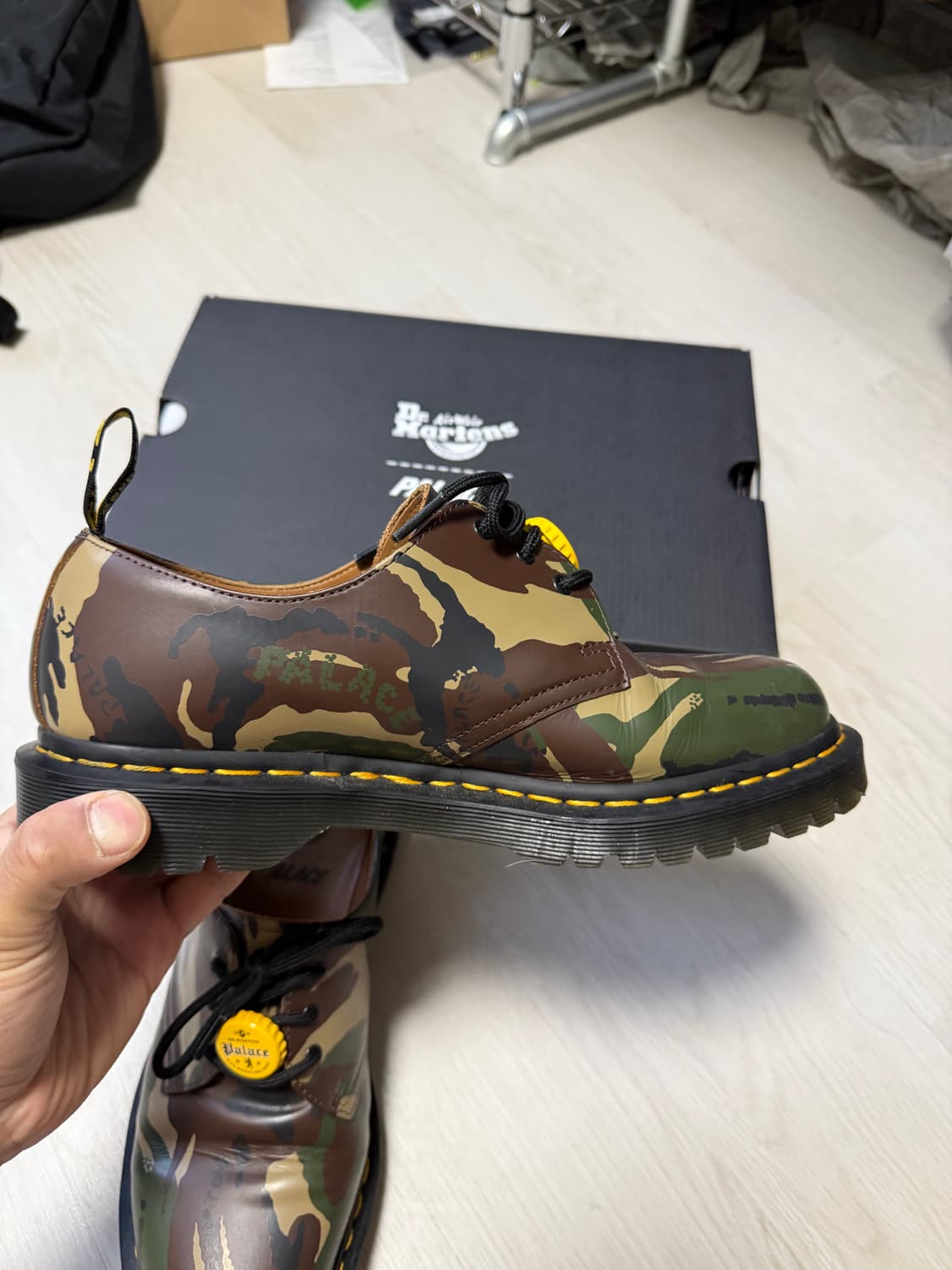 닥터마틴 X 팔라스 1461 카모 슈즈 UK8 (270mm) 판매합니다. 상품이미지2