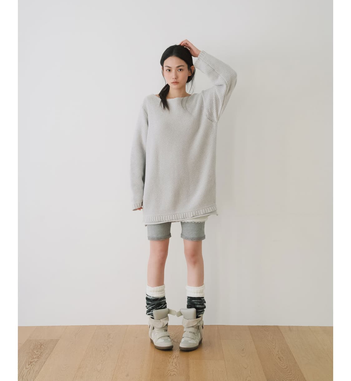 이어닝 루즈 니트 상품이미지2