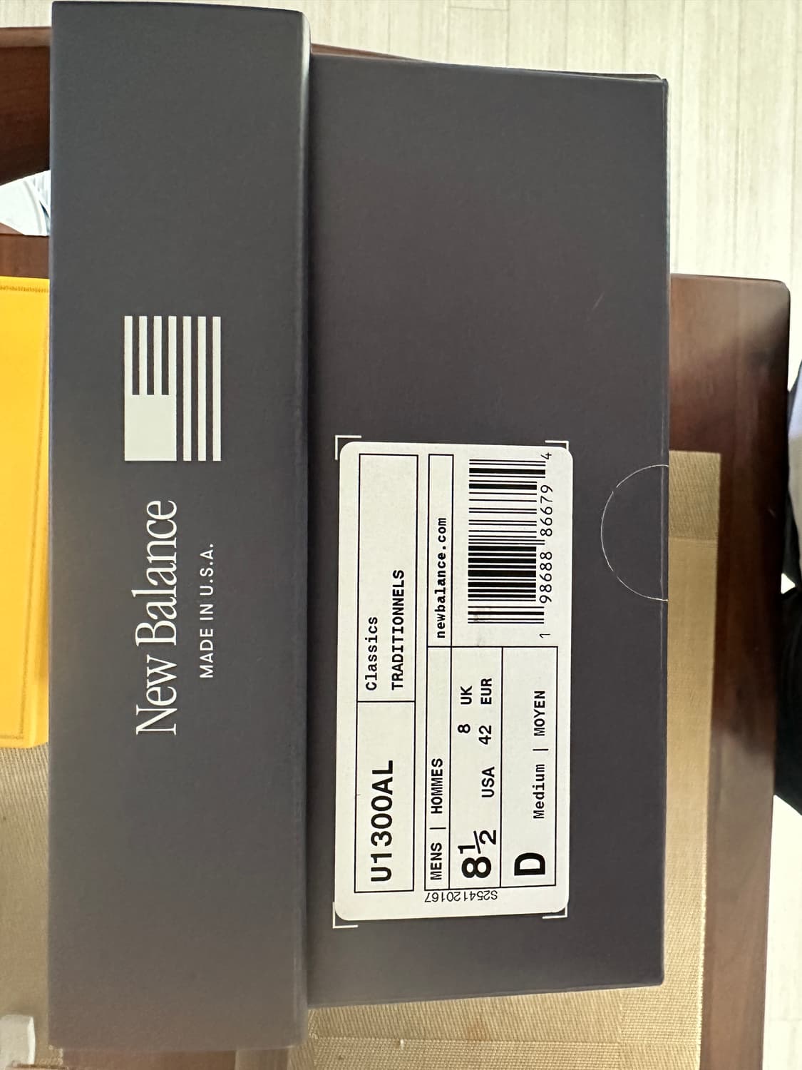 뉴발란스 x 에메 레온 도르 1300 메이드 인 USA 네이비 상품이미지3