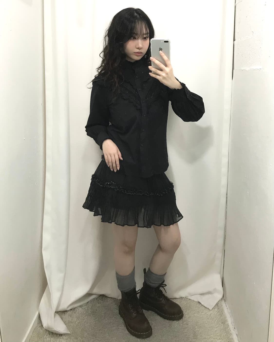 블랙 고스 코디 세트 🖤 상품이미지2