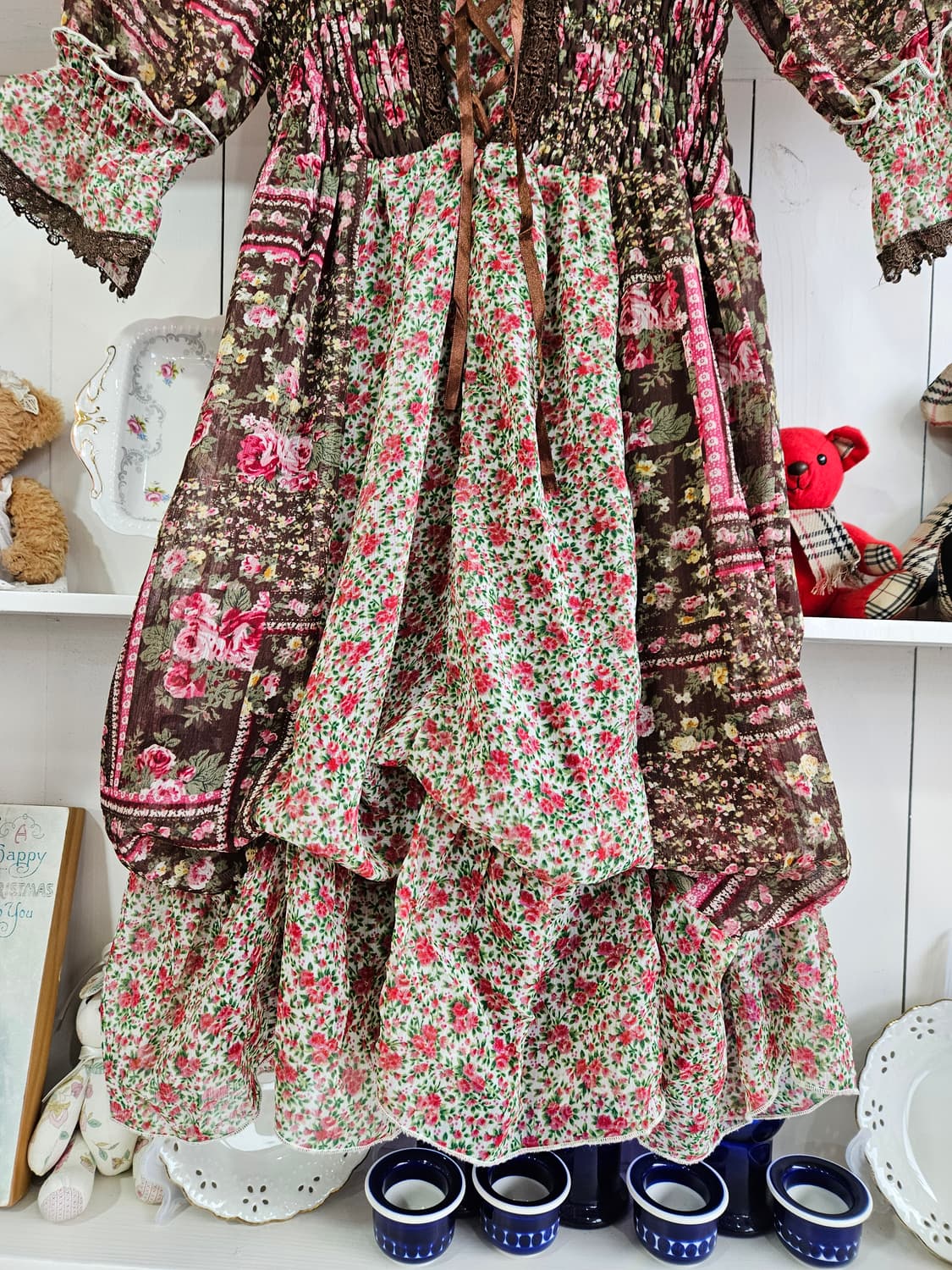 엑시즈팜 axes femme 플라워 원피스 상품이미지8