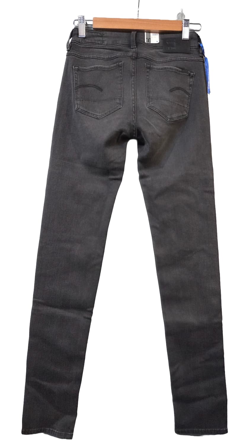 G-Star 3301 블랙 데님 바지(26) 상품이미지2