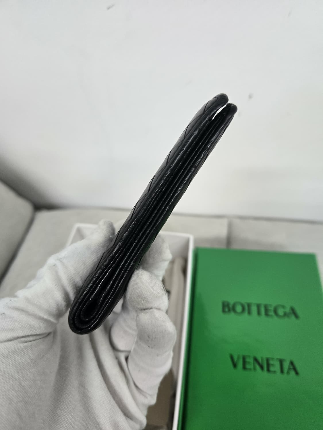 [보증서 정품]보테가베네타 반지갑 상품이미지3