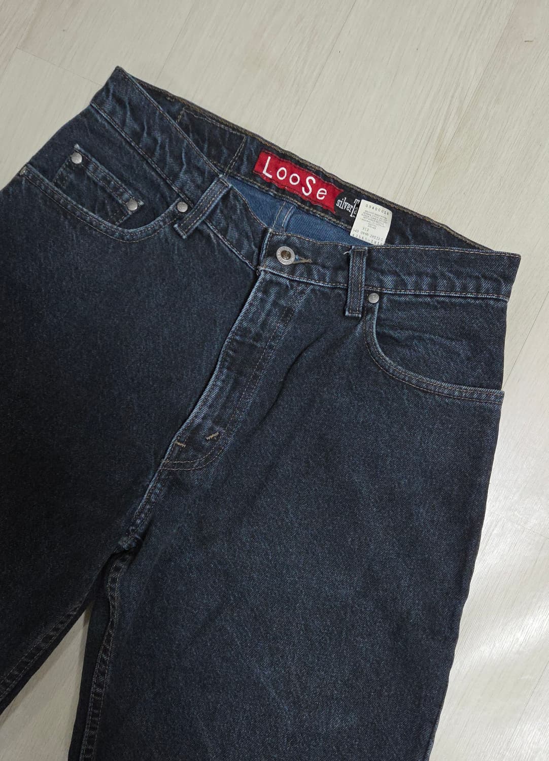 (착샷) 리바이스 90s USA 실버탭 루즈 데님  상품이미지2