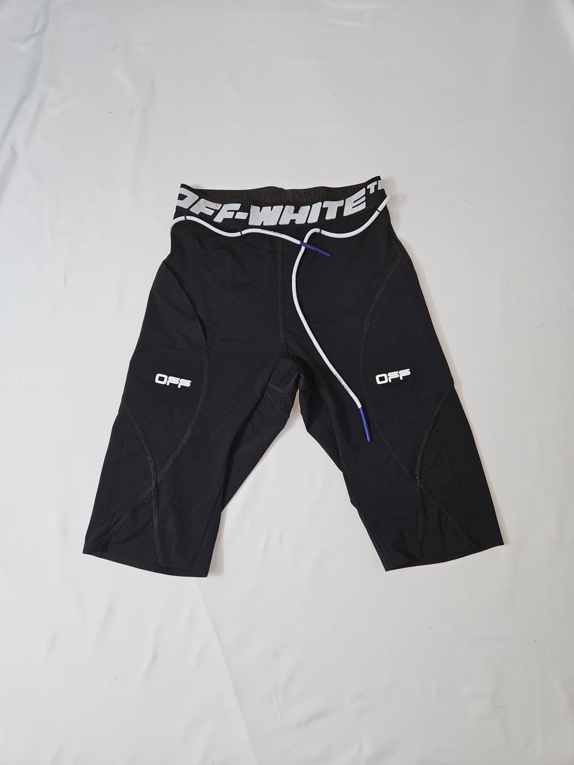 오프화이트 액티브 사이클링 쇼츠 타이즈 숏팬츠 L 정품 상품이미지1