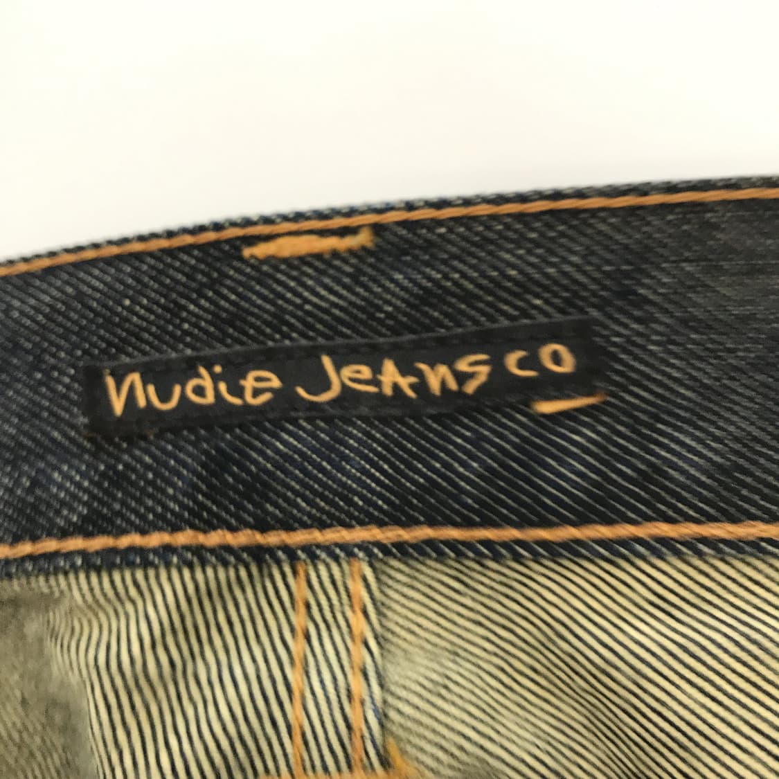 누디진 그림팀 딥쉐이드 청바지 [32x32] 상품이미지5