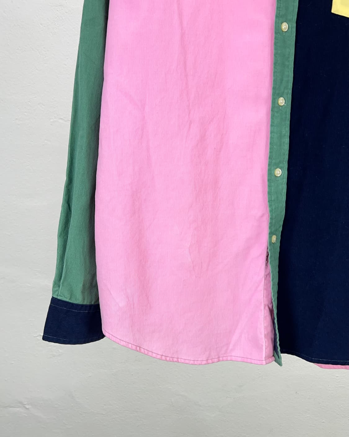 랄프로렌 컬러 블락 버튼다운 멀티 셔츠 상품이미지4