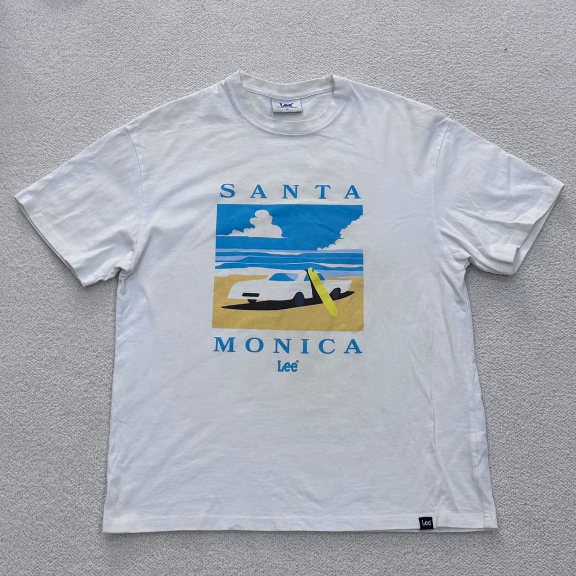 M 리 산타모니카 그래픽 반팔 티셔츠 0316E 상품이미지1