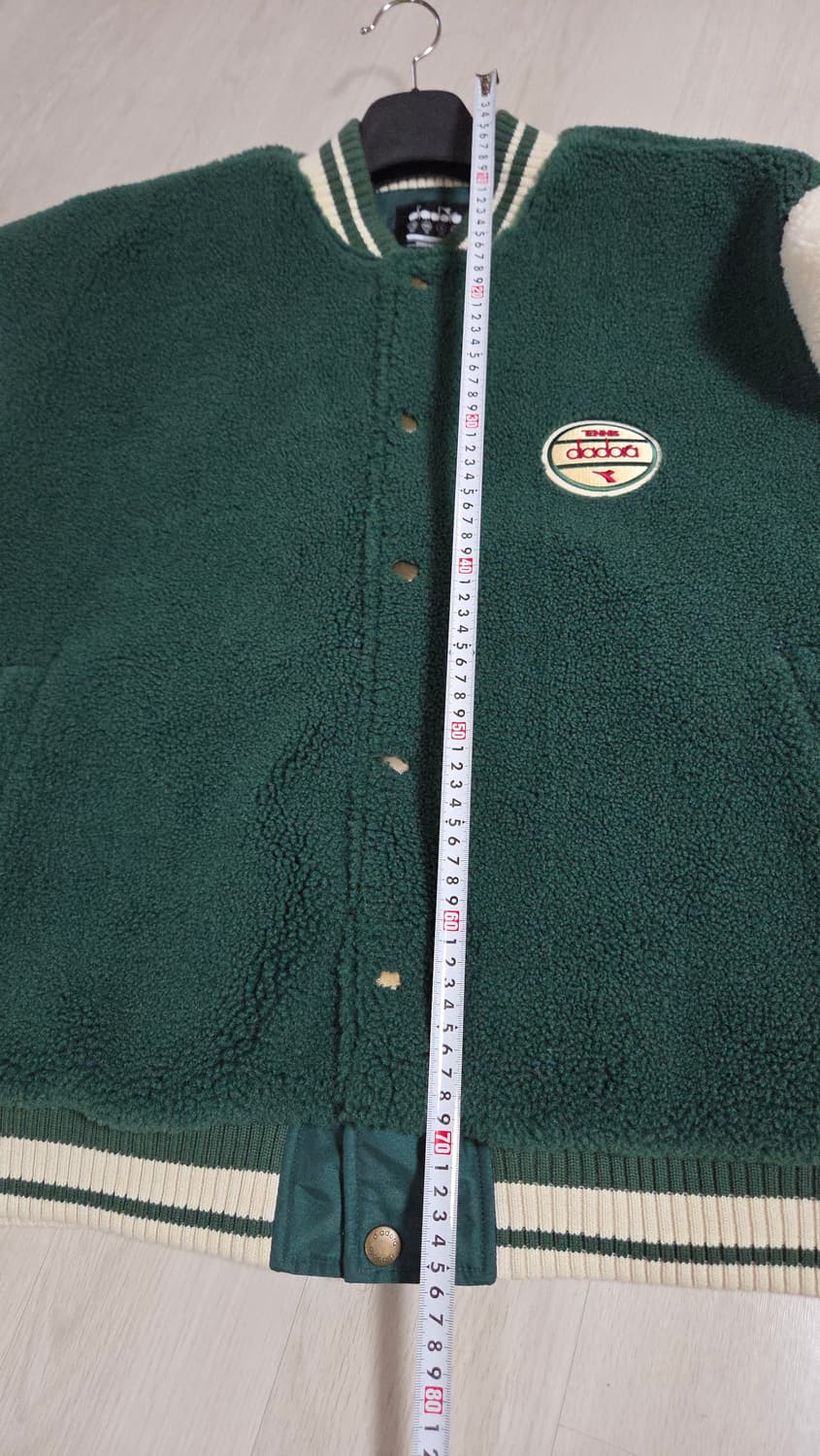 (착샷) 디아도라 아틀레티카 플리스 봄버 자켓 바시티 상품이미지8