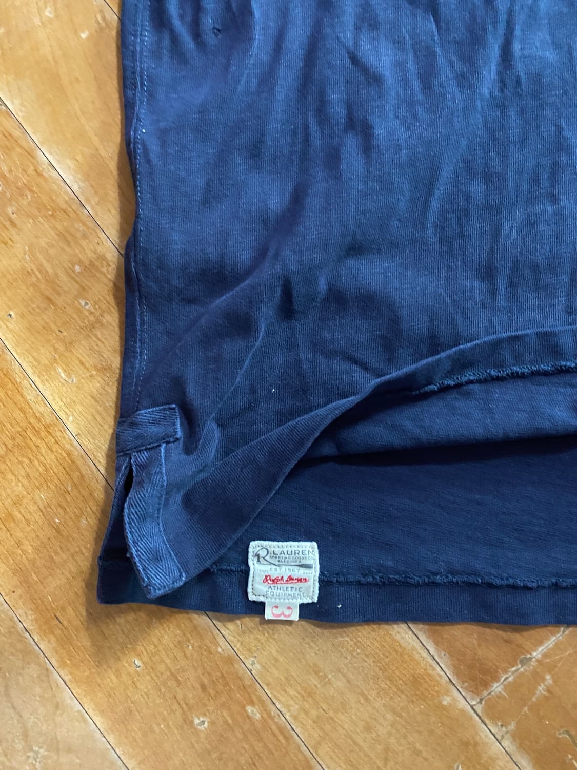 폴로 랄프로렌 남성 네이비 카라티 L (105) 상품이미지4