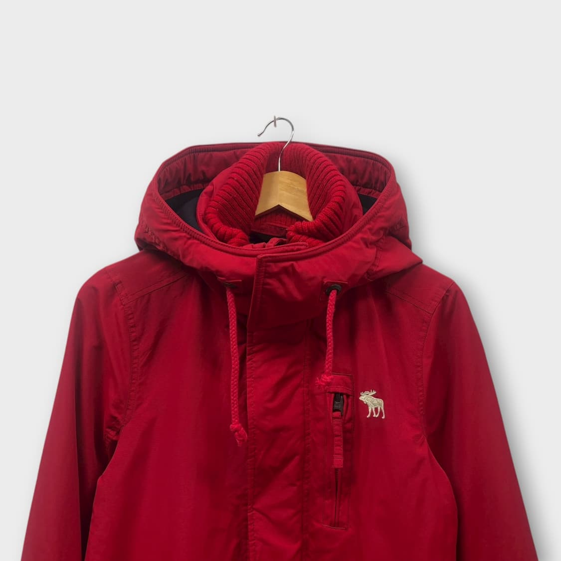 아베크롬비 Abercrombie 도톰 바람막이 점퍼 M 상품이미지2