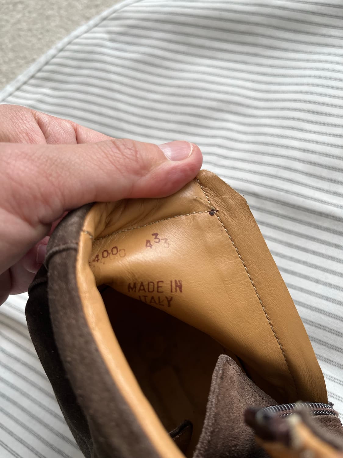 올드조 스웨이드 몽키부츠 (270-275) 상품이미지6