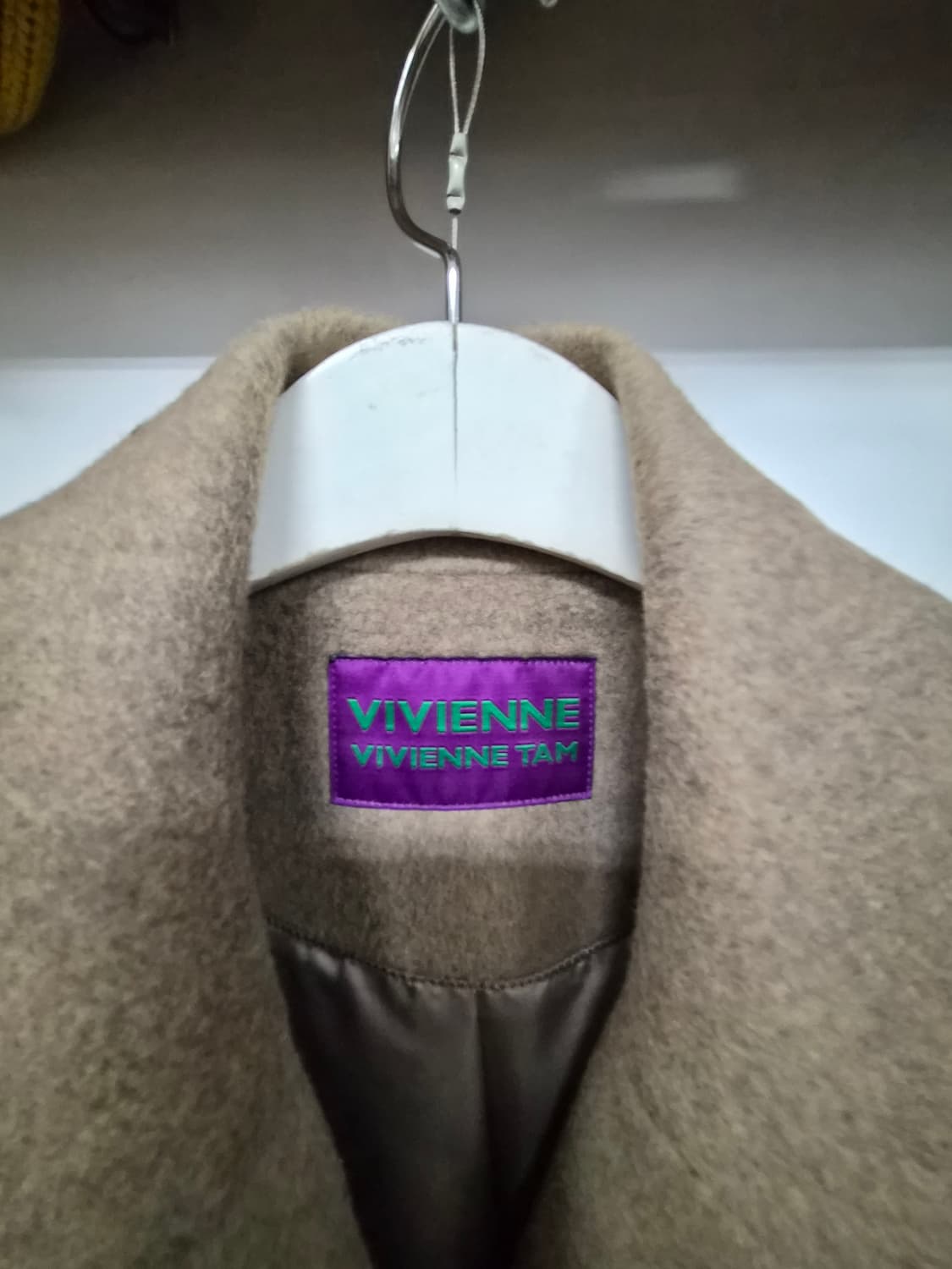 비비안탐 캐시미어 아웃포켓 코트 상품이미지3