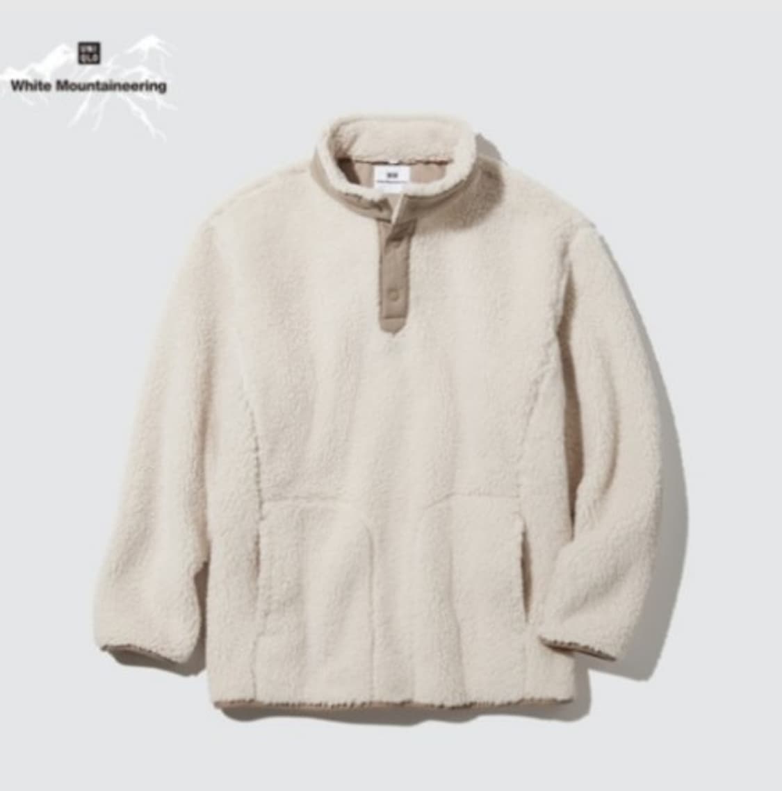 유니클로 x 화이트 마운티니어링 WJP 플리스 오버사이즈 풀오버 상품이미지1
