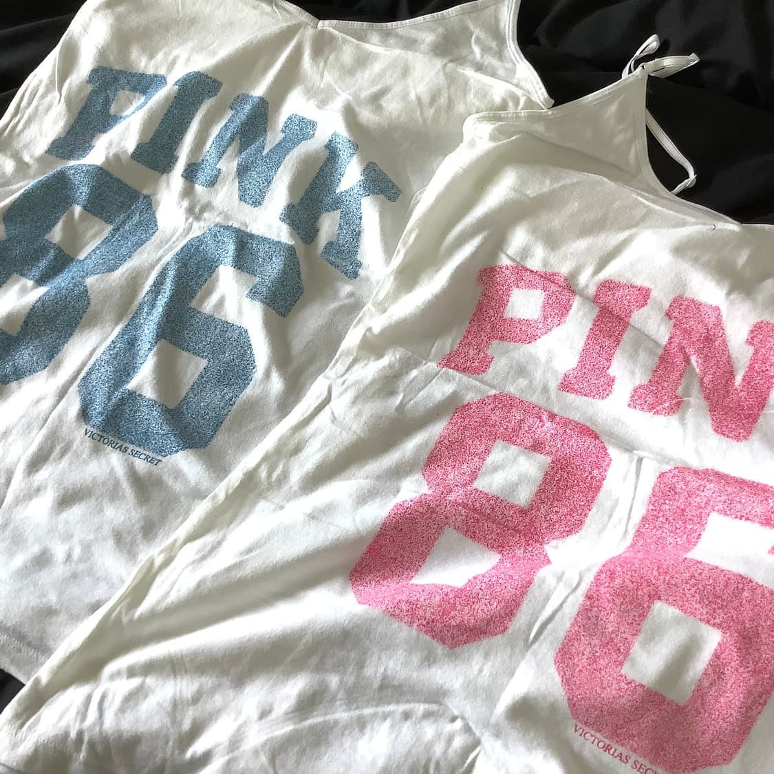 빅토리아시크릿 핑크 레터링 탱크탑 나시 상품이미지2
