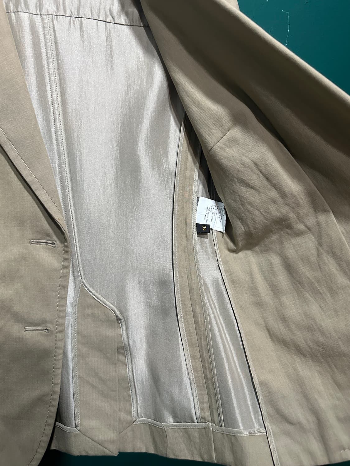 로로피아나 매장판 여성 블레이져 베이지 상품이미지4