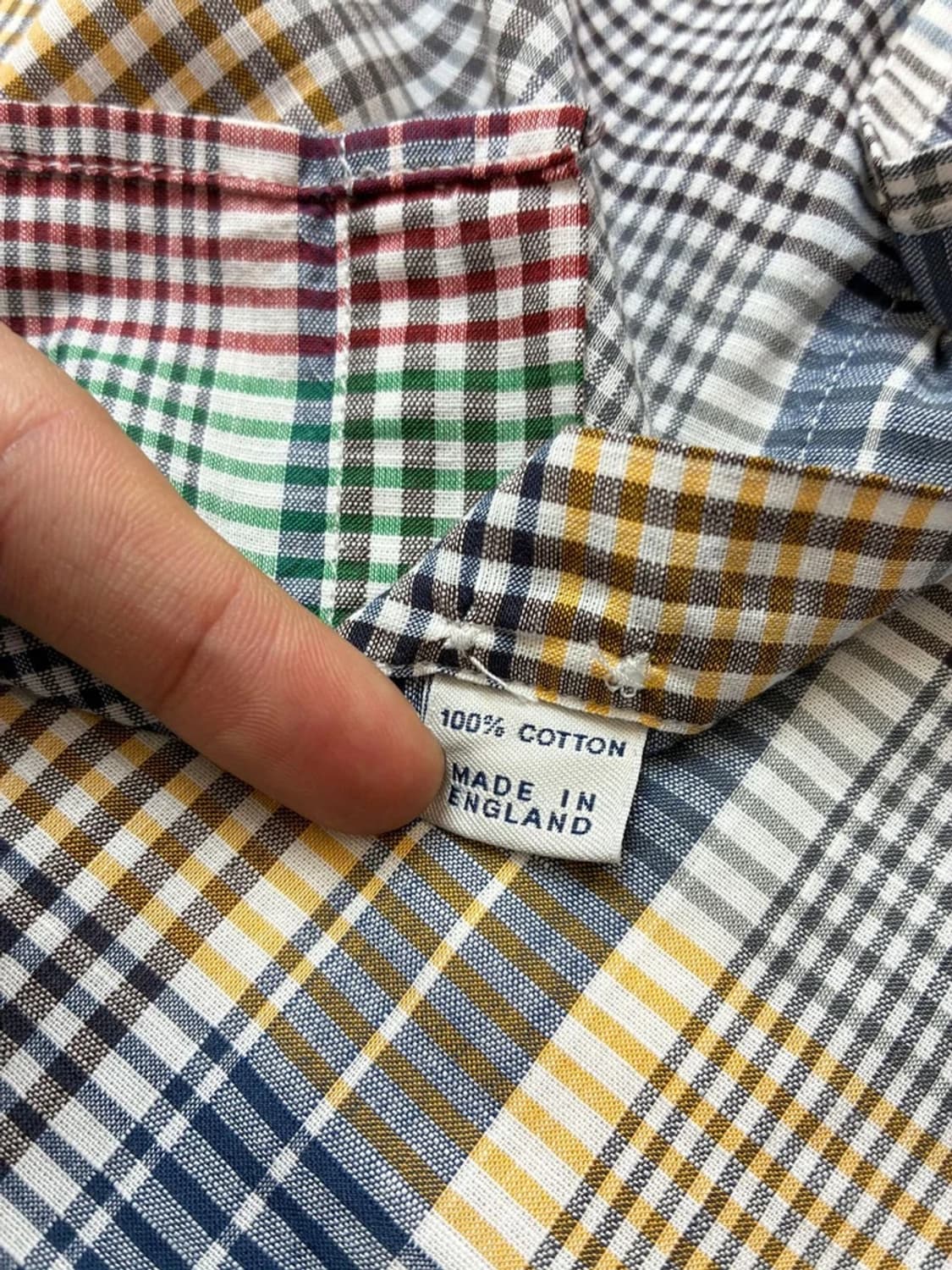 드레익스 잉글랜드 체크 셔츠 PN5854 상품이미지7
