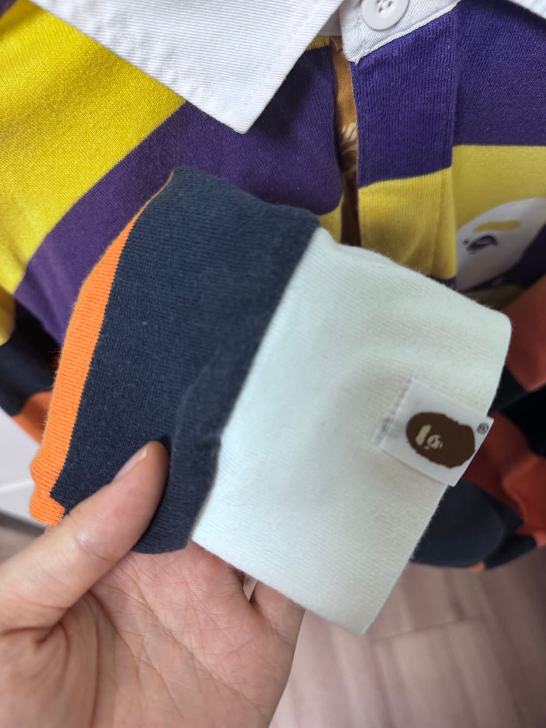 베이프 Bape 빈티지 카라 롱슬리브 상품이미지5