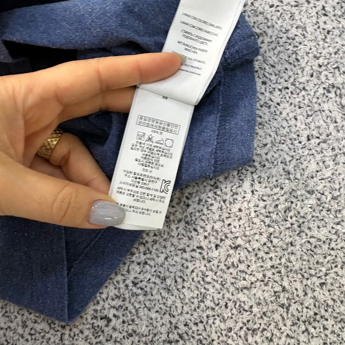 4/4T 폴로 키즈 긴팔티 0305J 상품이미지5