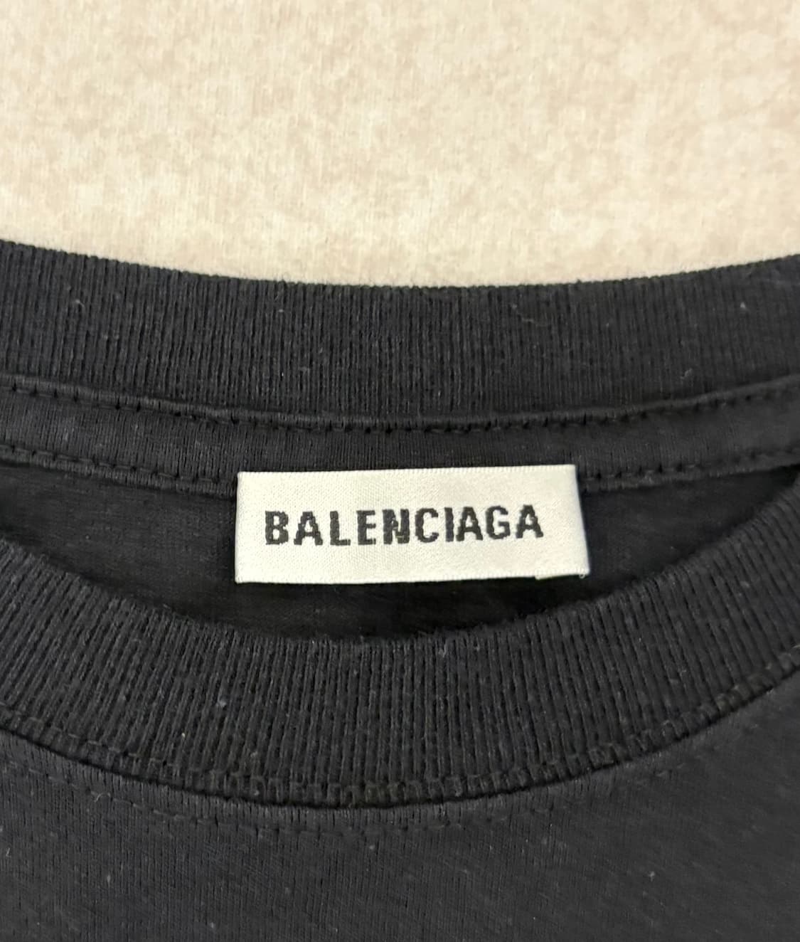 발렌시아가 레인보우 월계수 로고 반팔 티셔츠 XS(44) 여성 상품이미지3