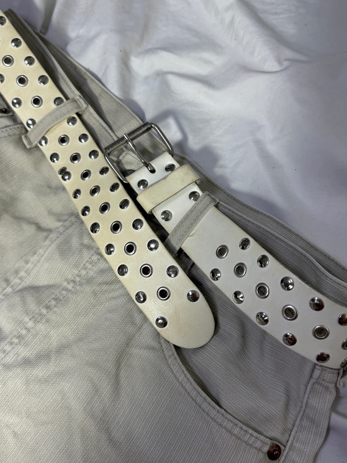 빈티지 스터드 벨트 상품이미지3