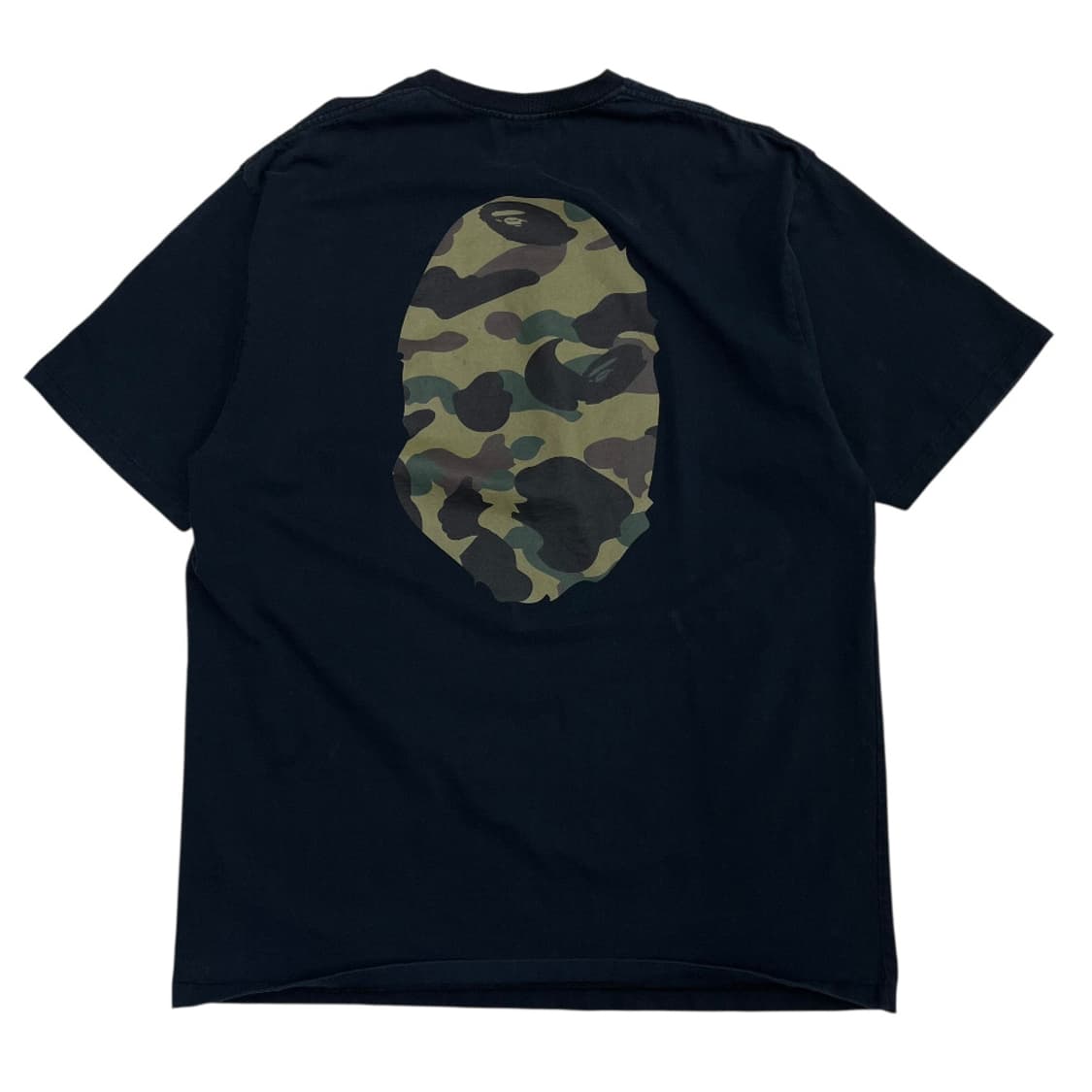 베이프 카모 빅 사루 블랙 반팔 3XL 상품이미지4