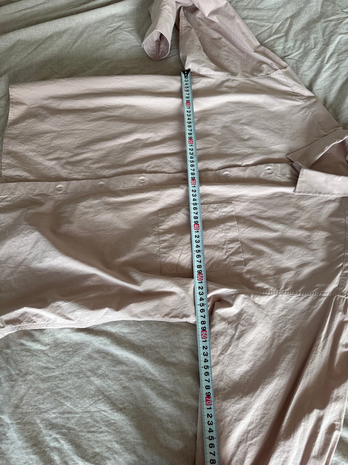 르마드 페이퍼셔츠 103-105정도 핑크 상품이미지5