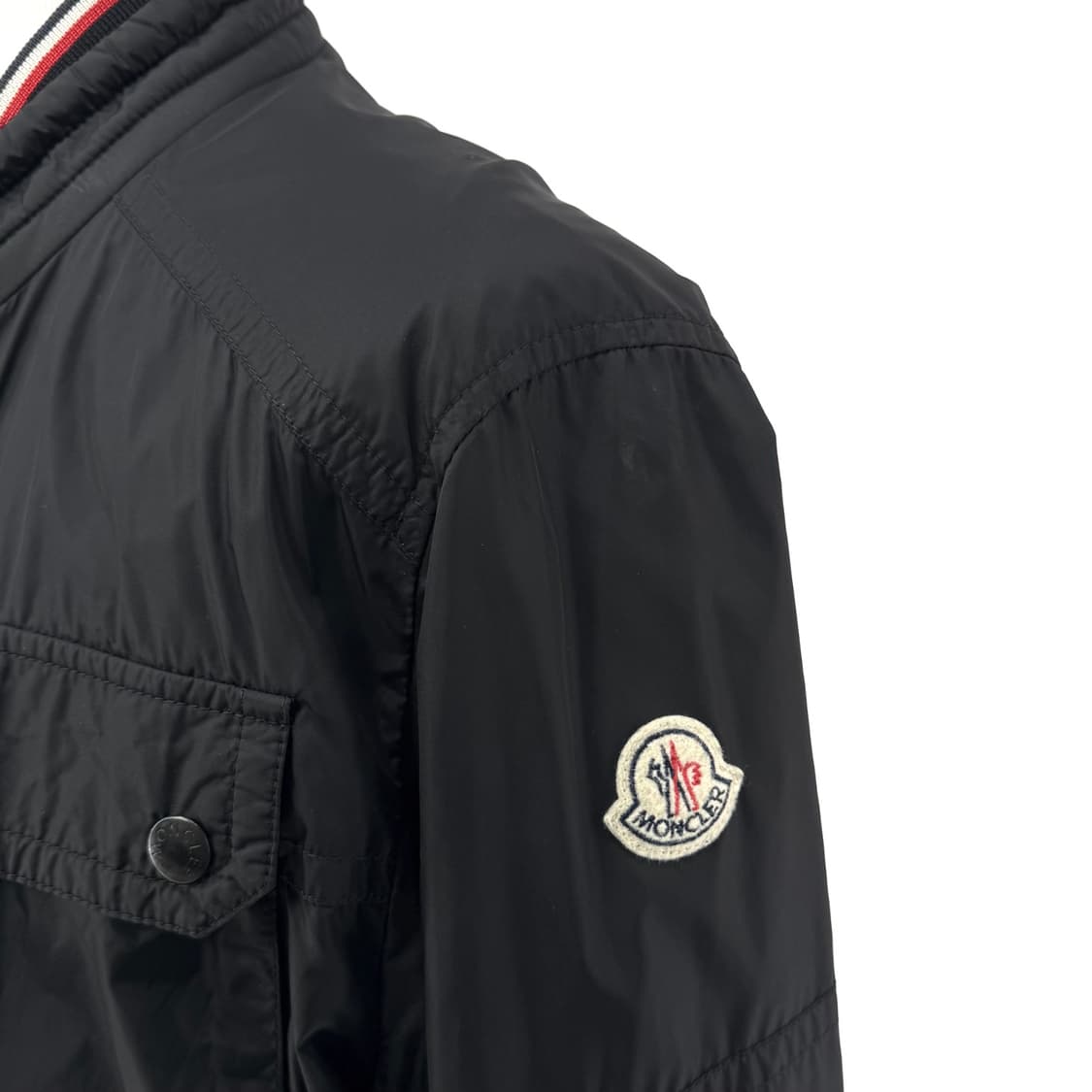 [5사이즈] 몽클레어 바람막이 집업 자켓 블랙 상품이미지7