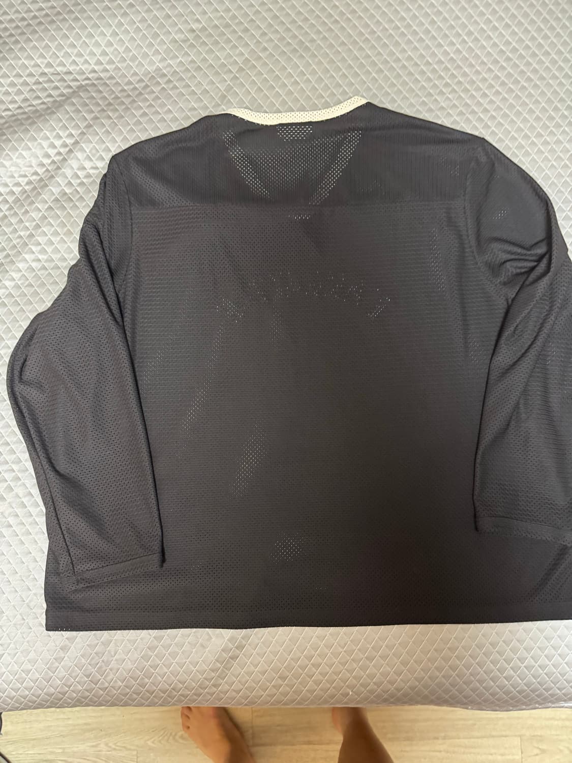 BODE 보디 나이키 Manhatan 메쉬 저지 브라운 에크루 상품이미지10