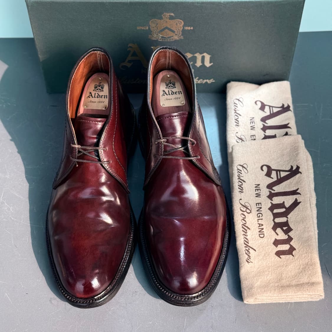 [10D] 알든 1339 컬러8 코도반 처카 부츠 상품이미지1