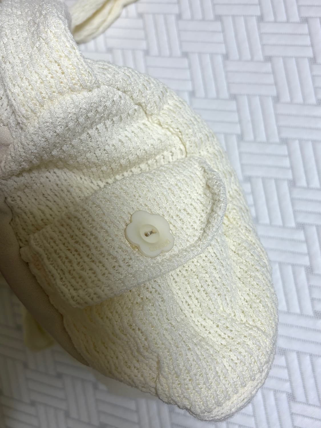 Coyseio 코이세이오 리본백 아이보리 상품이미지3