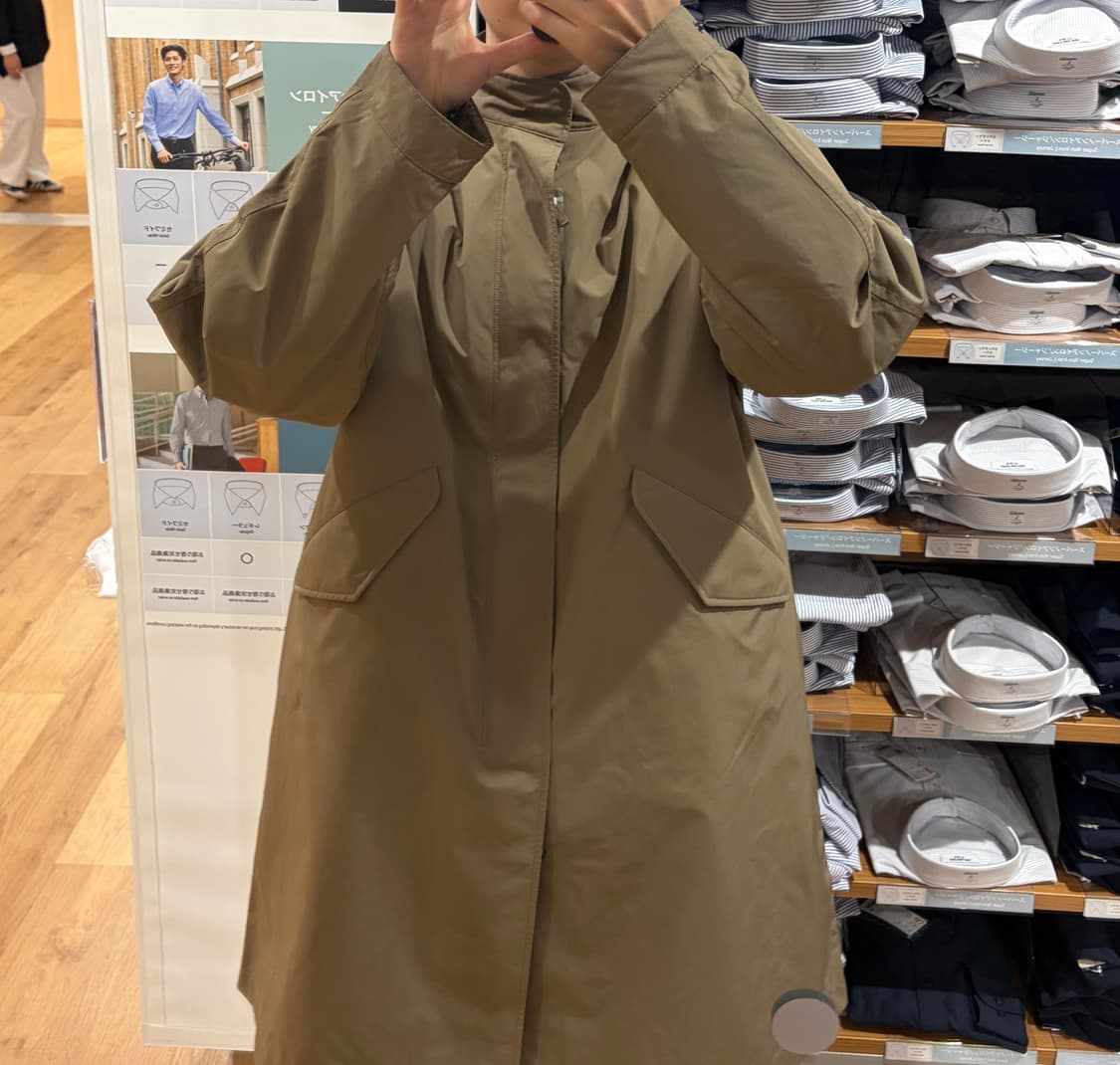 유니클로 윈드프루프 2WAY 코트 XL 상품이미지3