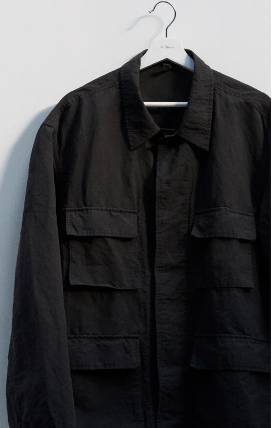 스틸네스 린넨 BDU 자켓 블랙 2 상품이미지2