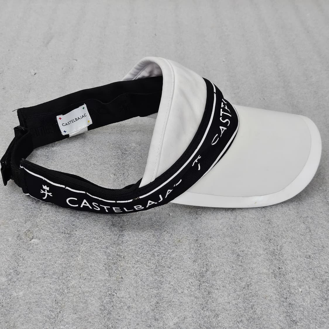 까스텔바작 골프 썬캡 화이트 프리사이즈 상품이미지4