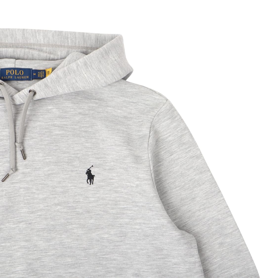 폴로 랄프로렌 QR 그레이 코튼 후드티 상품이미지3