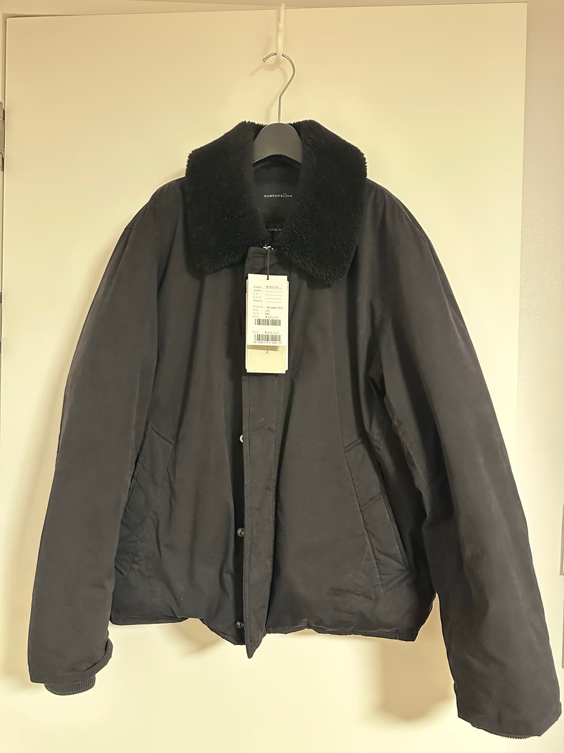 커스텀멜로우 무스탕 다운자켓 상품이미지1