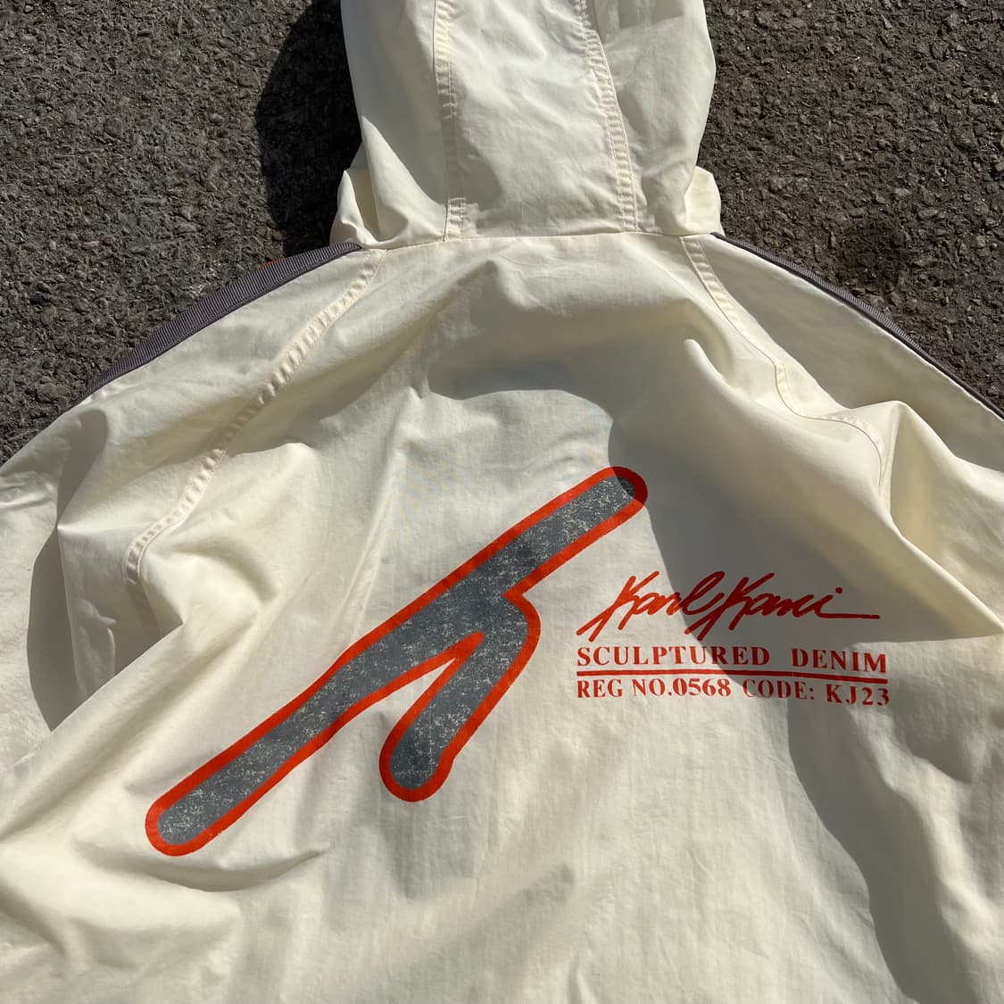 90’s 칼 카니 나일론 바람막이 상품이미지8