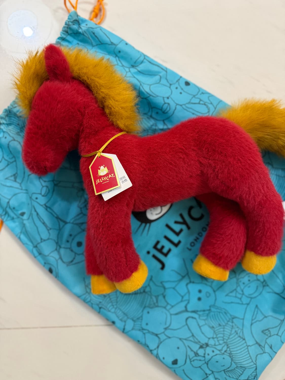 젤리캣 페스티벌 홀스(Jellycat Festival Horse) 상품이미지2