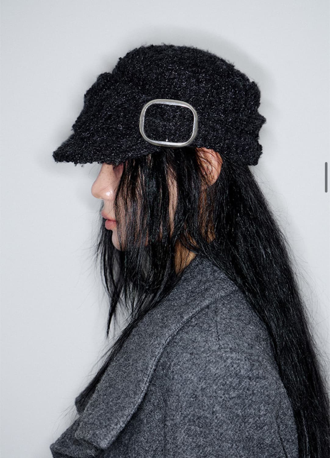 낫노잉 모자 Buckle Bellboy Cap (GREY) 상품이미지4