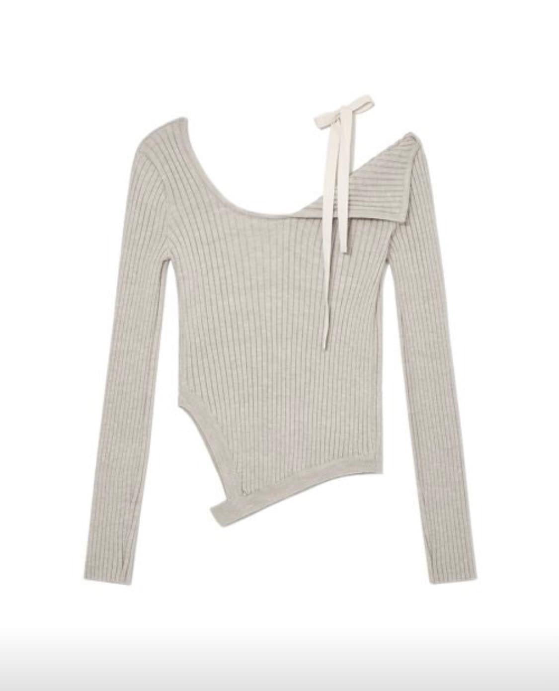 GLOWNY 글로니 아이사 니트 오트밀 상품이미지2