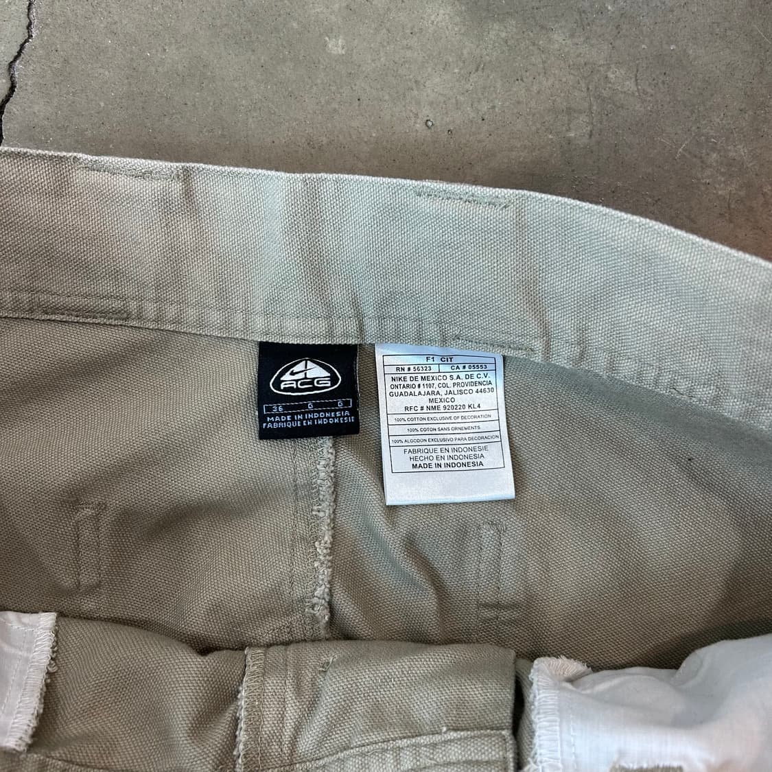 00s 나이키 acg 더블니 카펜터 팬츠 상품이미지6