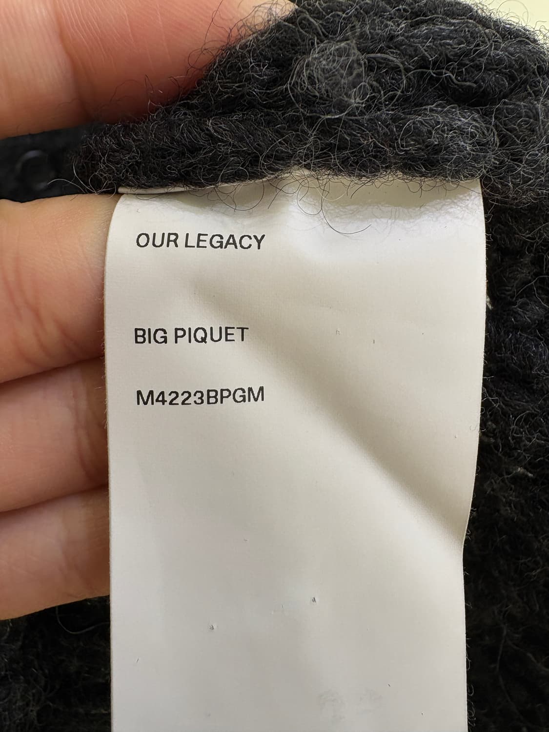 OUR LEGACY 빅피케 상품이미지7