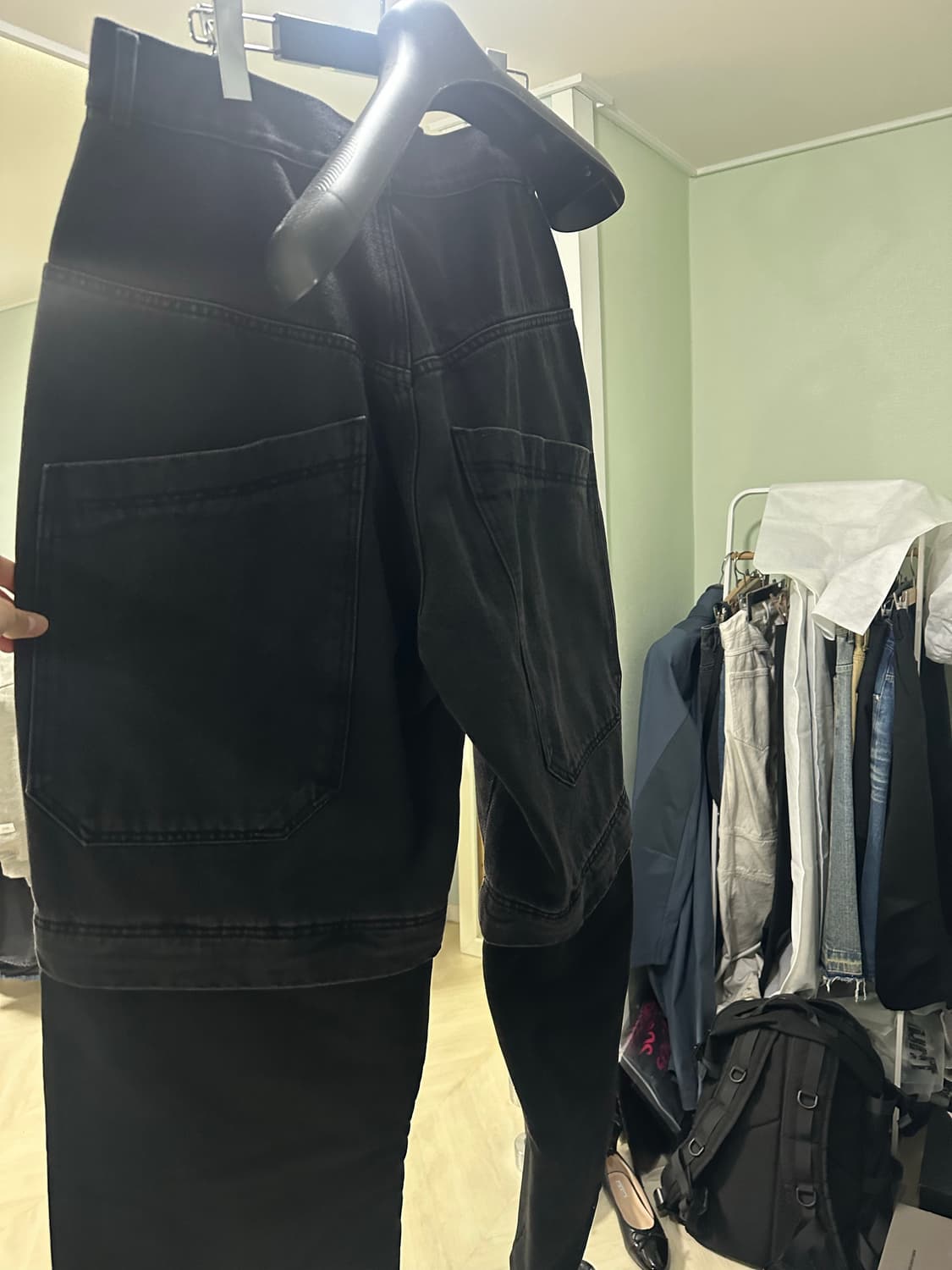 Mjd 배기팬츠 블랙[L] 상품이미지3