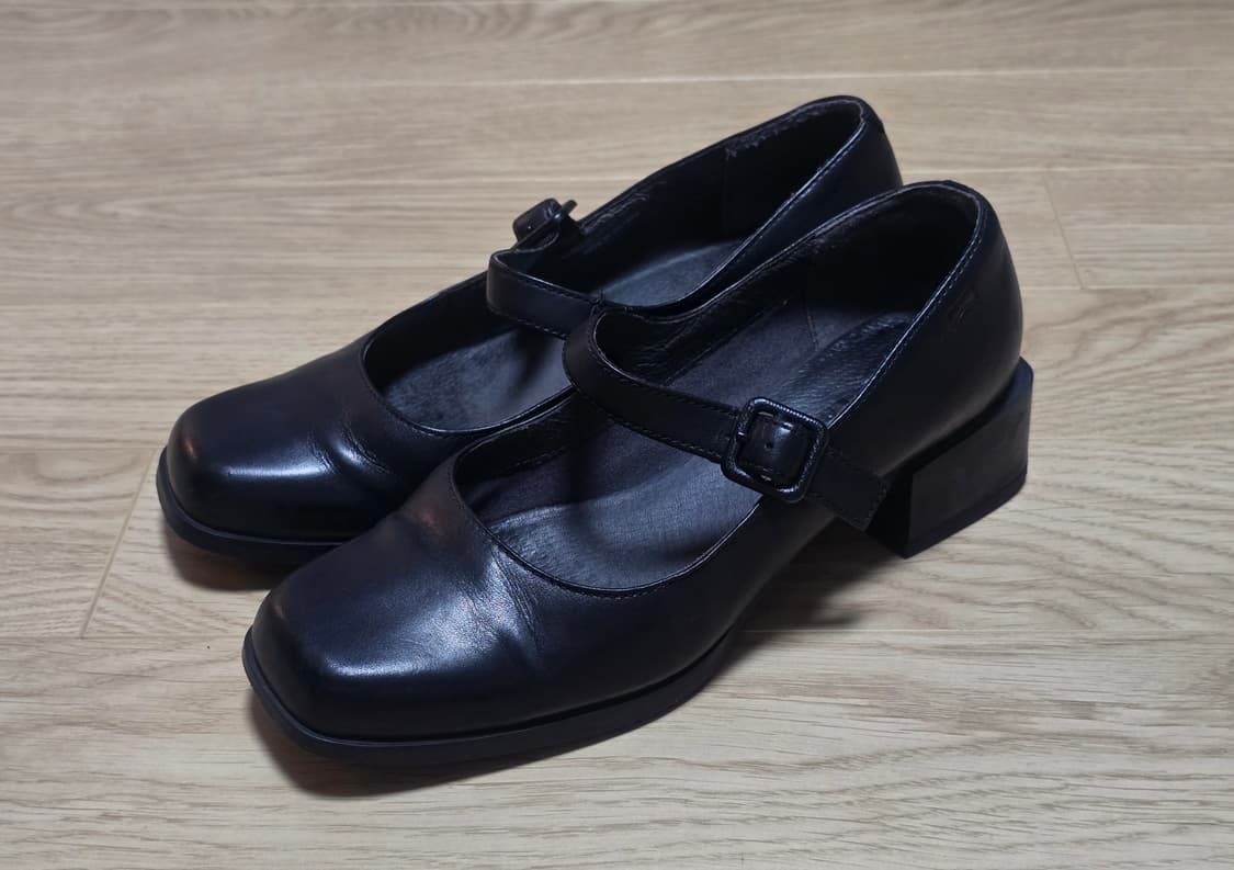 캠퍼 비브람 블록 힐 메리제인 슈즈 38 상품이미지1