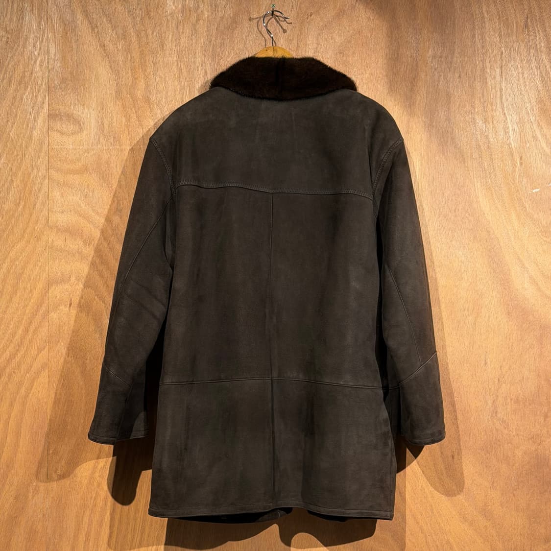 진도모피 밍크 양가죽 양털 무스탕 자켓 L 105 상품이미지8