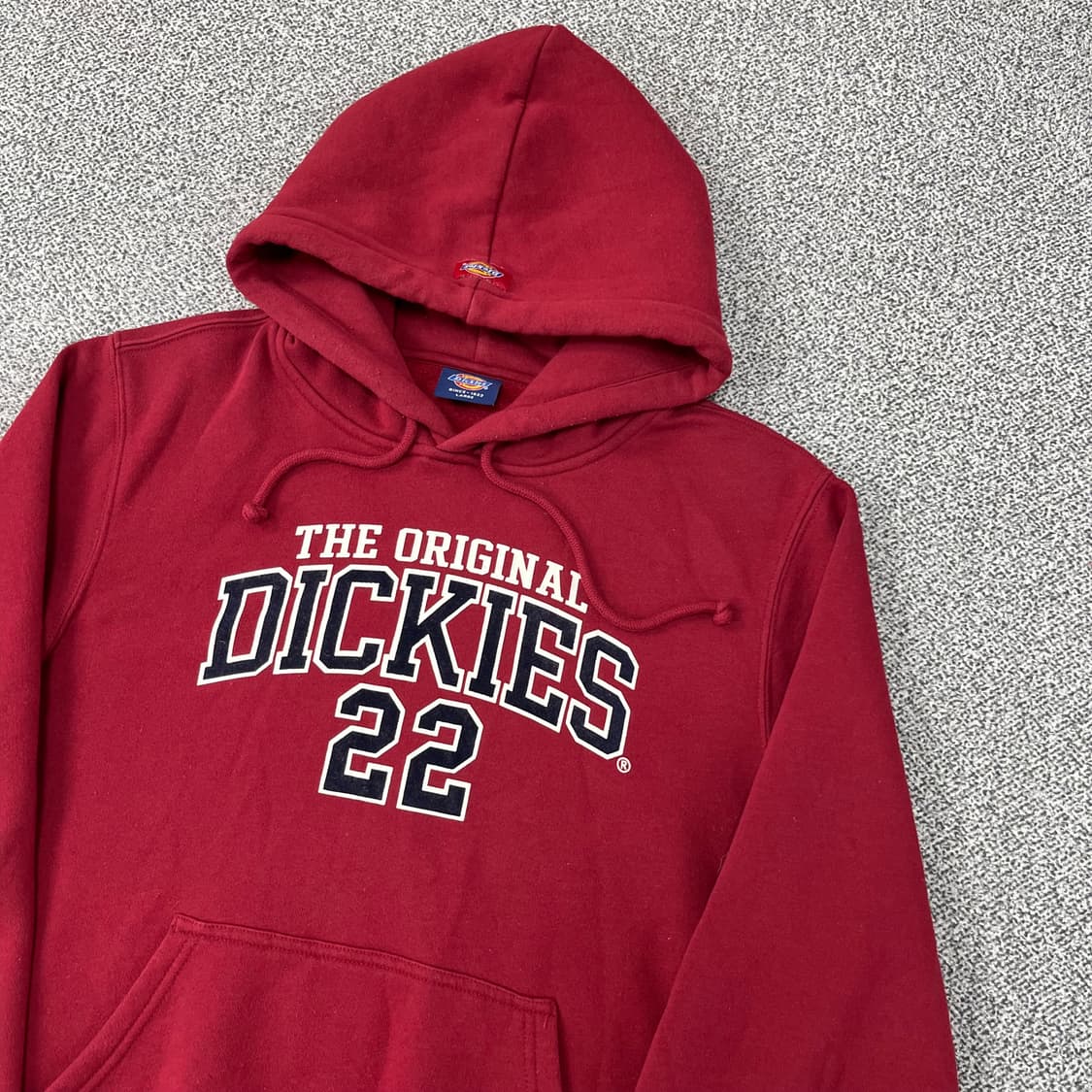 <디키즈 오리지널 버건디 후드티> No.1376 상품이미지5