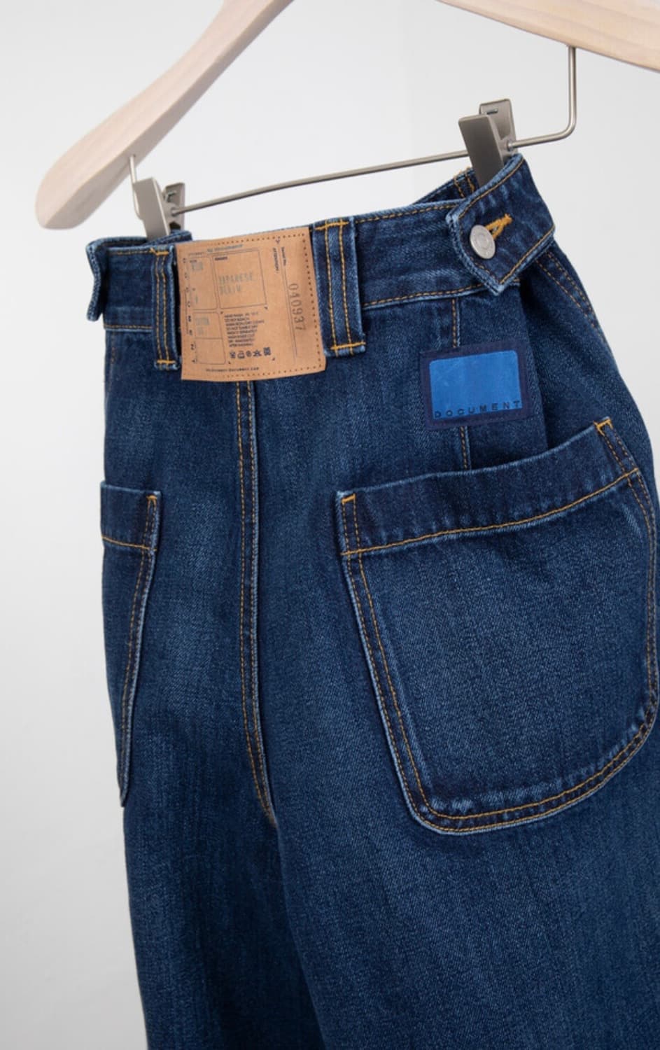 [도큐먼트]DENIM PAINTER PANTS(INDIGO)_S size 상품이미지7